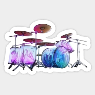 Drummer Sticker